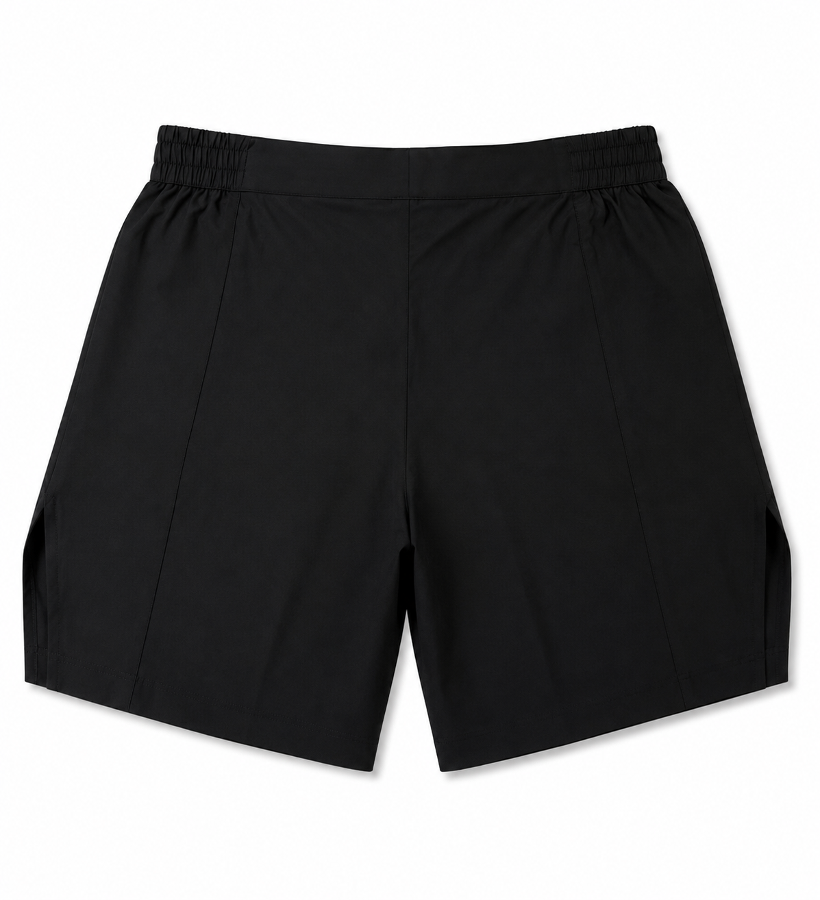 Dark/black onyx MMA, BJJ and training shorts with space for logos