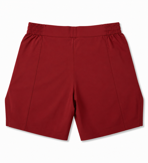 Burgundy/Red MMA, BJJ and training shorts with space for logos